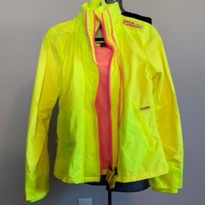SuperDry Neon Yellow Windbreaker